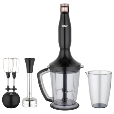  Stor Lucina Hand Blender Set (Black & Rosie) - Galeri