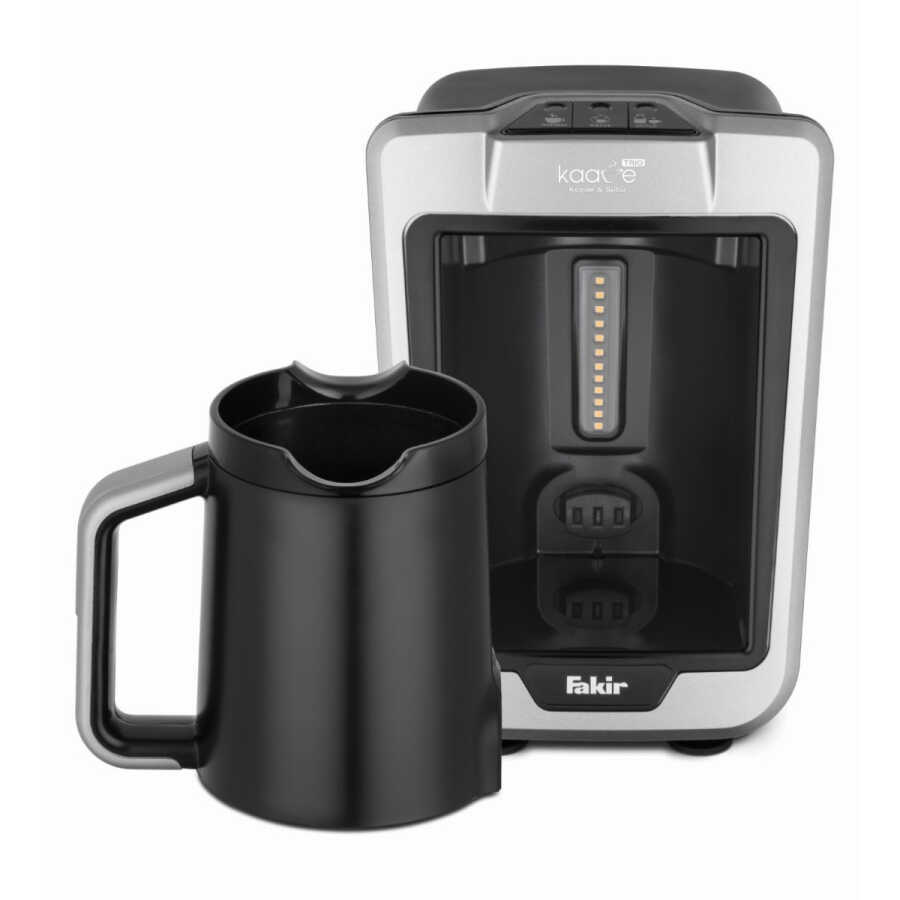  Kaave Trio Turkish Coffee Maker with Ember Brewing Function & Milk (Silverstone) - 4